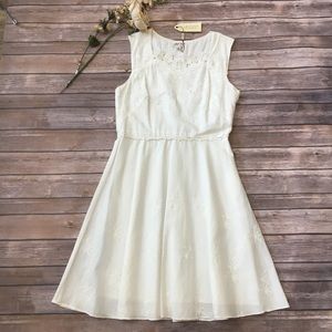 M.S.S.P. Max Studio Cotton Lace Dress Size Medium